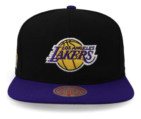 Gorra Mitchell & Ness Nba Lakers Los Ángeles Negro/azul