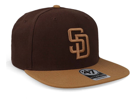 Gorra '47 MLB Padres No Shot Captain Café Unitalla
