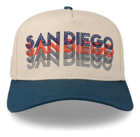 Gorra Overrated San Diego Str Beige Unitalla