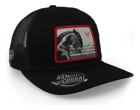 Gorra Ranch & Corral Equus 42 Rce42 Negro Unitalla