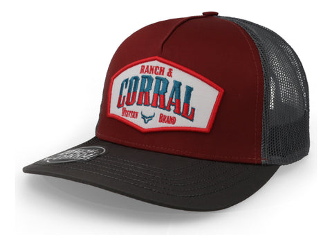 Gorra Ranch & Corral Lifestyle 20 Rcl20 Guinda Unitalla