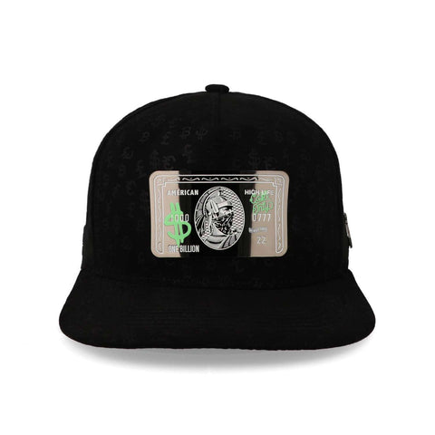 Gorra Cash Only Amex Print 23 Negro Unitalla