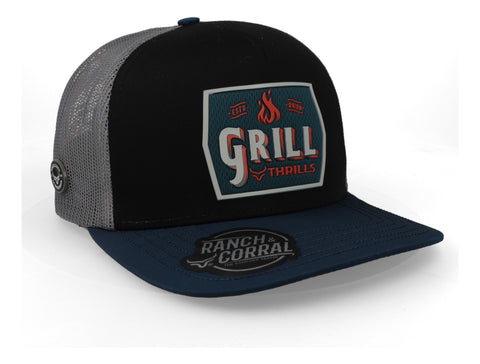 Gorra Ranch & Corral Barbecue 2 Rcbb02 Negro/azul Unitalla