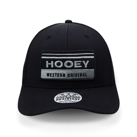 Gorra Hooey Horizon 6 Panel Trucker Rectangle Negro Uni