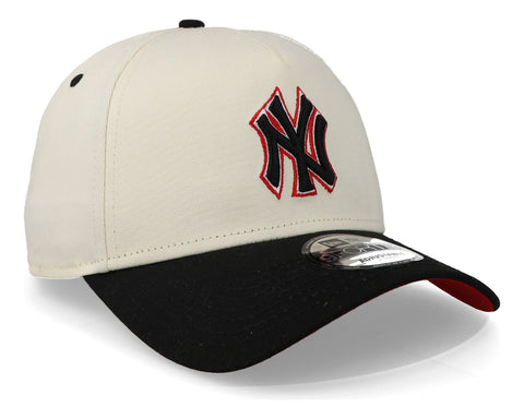 Gorra New Era 9 Forty MLB Yankees Q224 Ivory Blaze Unitalla
