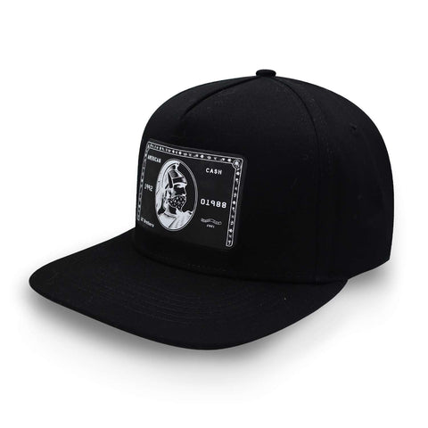 Gorra Gc Brothers Amex 5 Panel Snapback Negro Unitalla