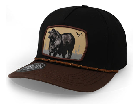 Gorra Ranch & Corral Ganadera 36 Rcg36 Negro/café Unitalla
