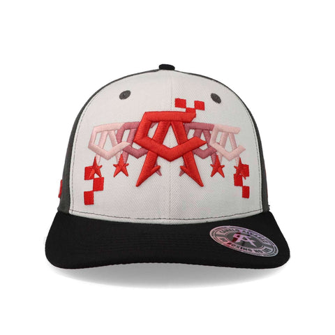 Gorra Canelo Caa0171 The Face Bco Neg Rojo Unitalla