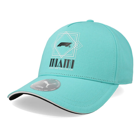 Gorra F1 FW Miami SE Aqua Unitalla