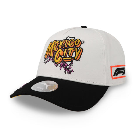 Gorra Stichd F1 Mexico SE Puma Blanco Unitalla