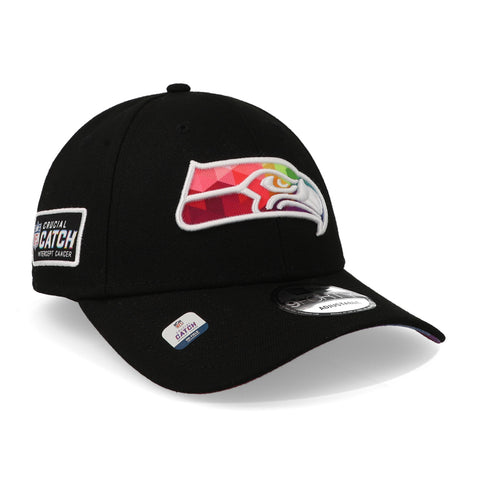 Gorra New Era 9 Forty NFL Seahawks Catch 23 Negro Unitalla