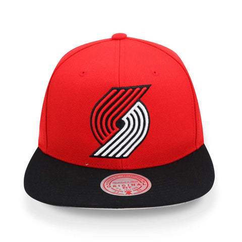 Gorra Mitchell & Ness NBA Core Basic Trail Blazers Rojo Uni