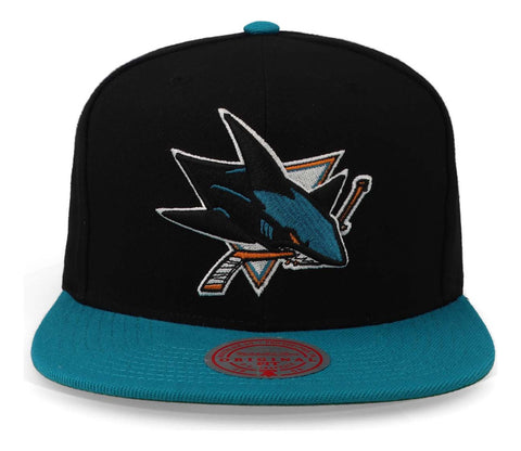 Gorra Mitchell & Ness Nhl Team 2 Tone 2.0 Sharks Azul Unital