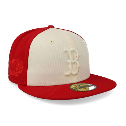 Gorra New Era 59 Fifty MLB Red Sox 2 Tones Rojo/Blanco