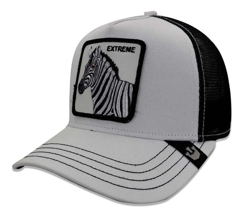 Gorra Goorin Bros Exxxtreme Blanco/negro Unitalla