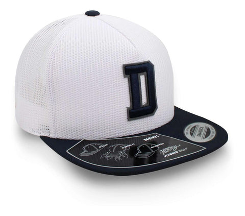Gorra Hooey Snapback D State Trucker Blanco Unitalla