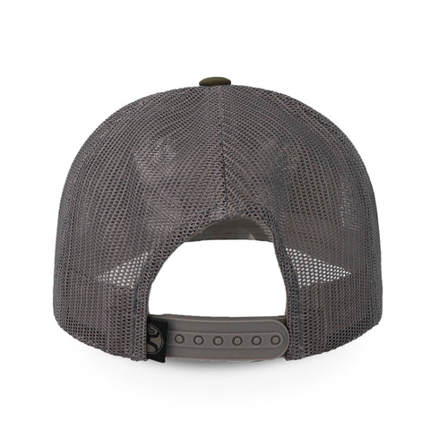 Gorra Hooey Cheyenne 6 Panel Trucker Patch Olivo Uni