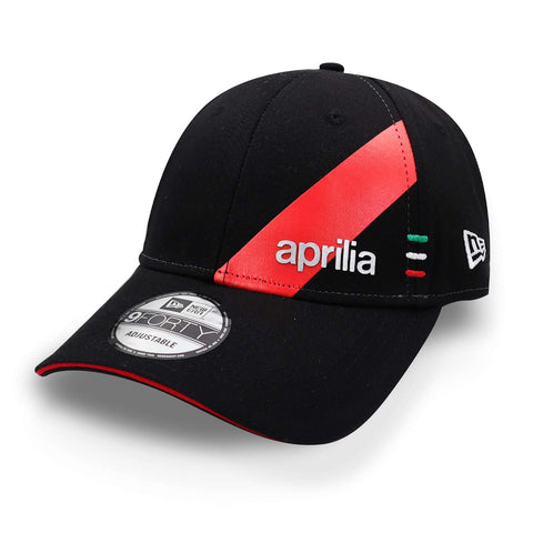 Gorra New Era 9 Forty F1 Aprilia Flawless Stripe Negro