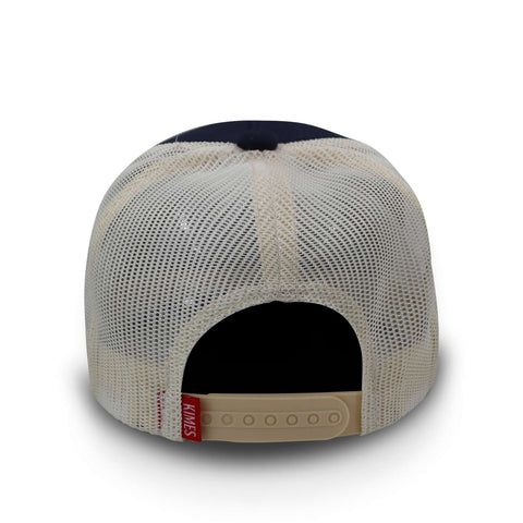 Gorra Kimes Ranch Workhard Trucker Azul Marino Unitalla