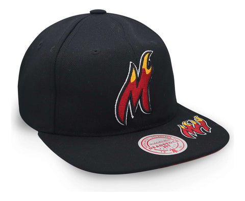 Gorra Mitchell & Ness Nba Dead Remix Deadstock Heat Negro Un