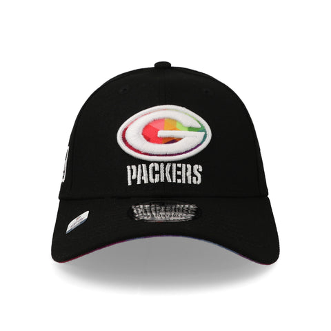Gorra New Era 9Forty NFL Packers Crucial Catch 23 Negro