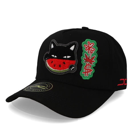 Gorra JC Hats 2868 Watermelon Cat Negro