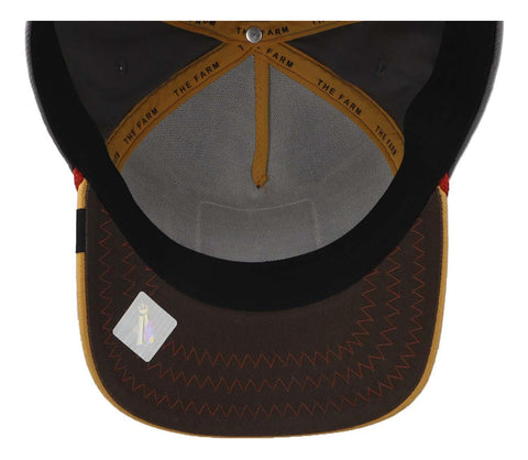 Gorra Goorin Bros 101-1327 Lone Wolf 100 Cafe Unitalla