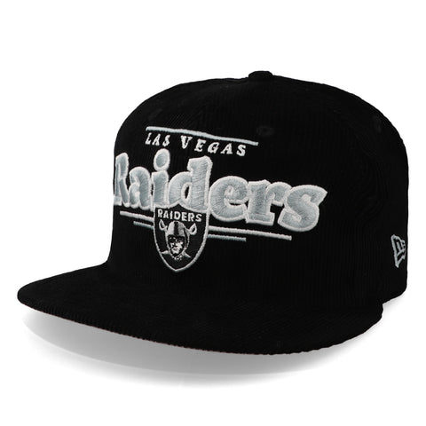 Gorra New Era 9 Fifty NFL Display Raiders Negro Unitalla