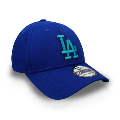 Gorra New Era 39 Thirty MLB League Dodgers Azul Cerrada
