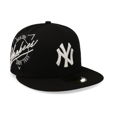 Gorra New Era 59 Fifty MLB Yankees Neon E3 Negro Cerrada