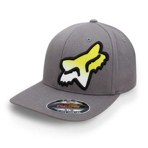 Gorra Fox Flexfit Toxsyk 29897 Gris Cerrada