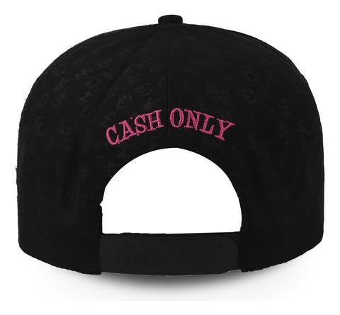 Gorra Cash Only Pantera Negro Full Negro Unitalla