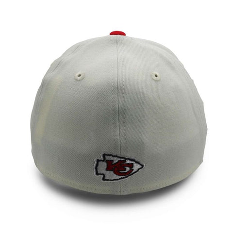 Gorra New Era 39 Thirty NFL Chiefs Sideline Beige Cerrada