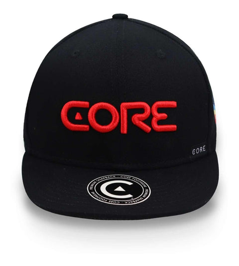 Gorra Core Logo Multi Costado Letras Rojas/negro Unitalla