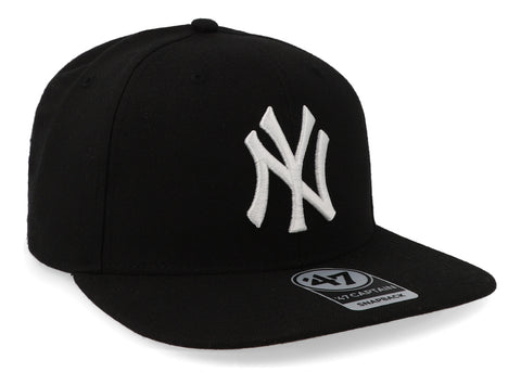 Gorra '47 MLB Yankees No Shot Captain Negro Unitalla