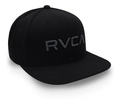 Gorra Rvca Twill Snap Negro Unitalla