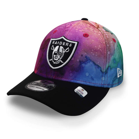 Gorra New Era 39Thirty NFL Raiders Crucial Catch 22 Rosa