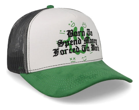 Gorra Jc Hats 2641 Spend Money Blanco Unitalla