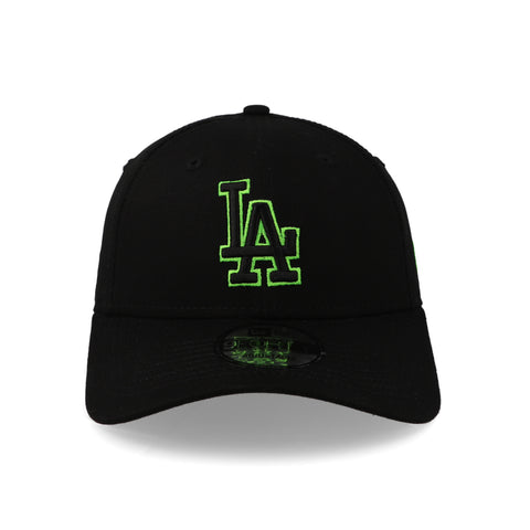Gorra New Era 9 Forty MLB Dodgers Neon Outline Negro Unitalla