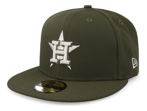 Gorra New Era 59 Fifty MLB Astros Basic Verde Cerrada