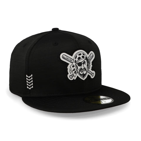 Gorra New Era 59 Fifty MLB Pirates 24 Chal Negro Cerrada