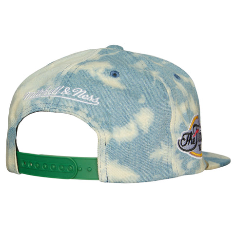 Gorra Mitchell & Ness NBA Acid Wash Celtics Azul Uni