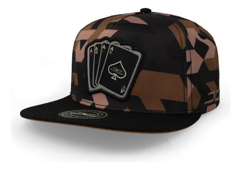 Gorra Jc Hats 2264 Poker Camo Cafe Unitalla