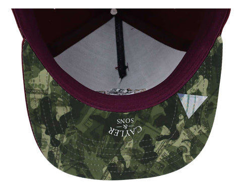 Gorra Cayler & Sons Make It Cap Vino Unitalla