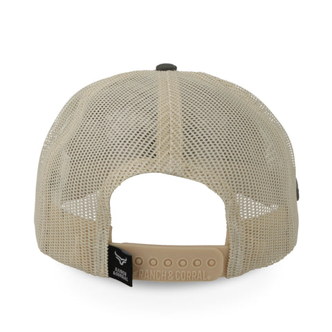 Gorra Ranch & Corral Equus Appaloosa Olivo/Rojo Unitalla