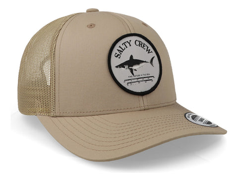 Gorra Salty Crew Bruce Retro 35035303 Trucker Caqui Unitalla