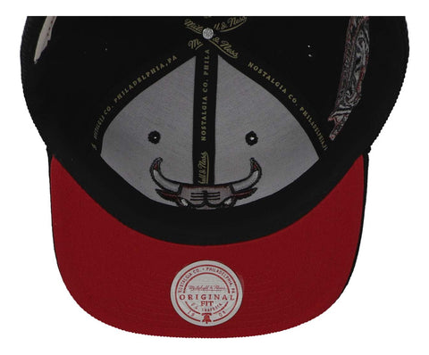 Gorra Mitchell & Ness Nba Bulls Chicago Negro Unitalla