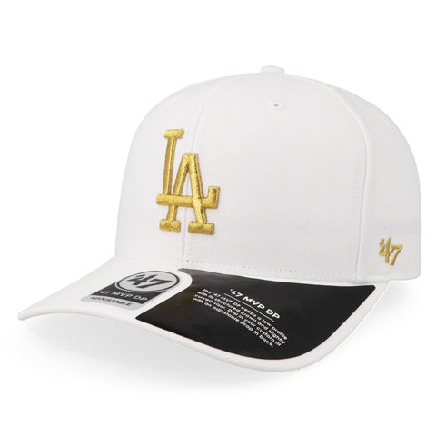 Gorra '47 MLB Dodgers No Shot MVP Blanco Unitalla