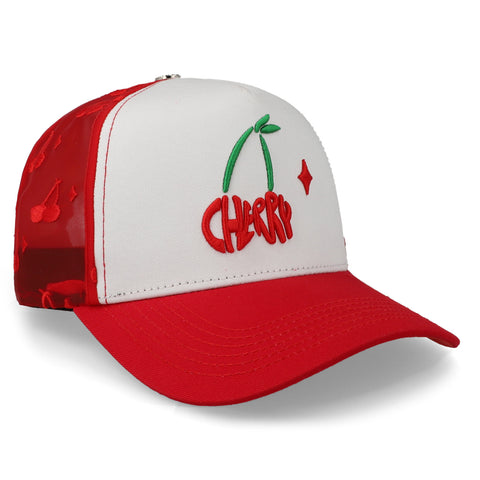 Gorra Clover Garments Cherry Vol.2 Roja Ss24 Unitalla