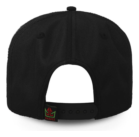 Gorra All In Chavez Chibi Negro Snapback Negro Unitalla